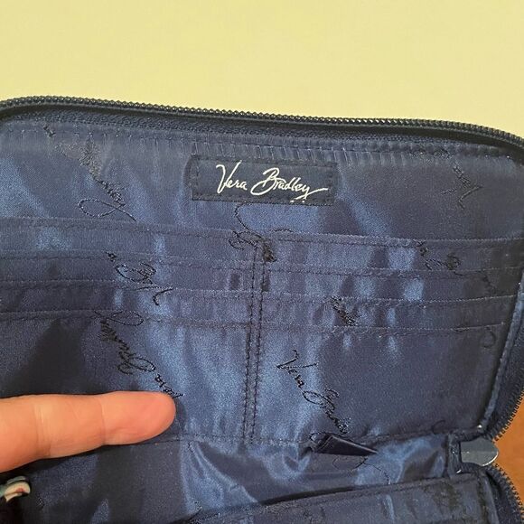 Vera Bradley Zip Around Wallet Hope Garden NWOT - Picture 8 of 9